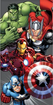 Zdjęcie produktu dla Ręcznik - 70x140 cm - Avengers ( 110051)