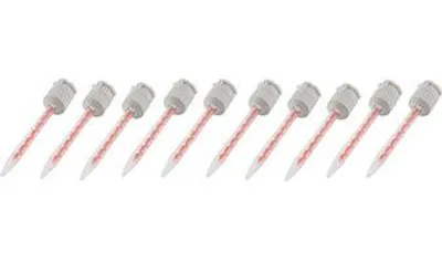 Image de Sachet De 10 Buses Automélangeuses Pour Colle Cyanoacrylate Loctite 3090 (8203082). 1 Unité  1 Sachet De 10 Buses.