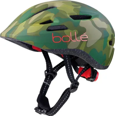 Image de Bollé Stance Jr Matte Camo 47-51 Kids Cycling Helmet