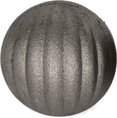 Produktbild von UHRIG Schmiedeeisen Zier Eisenkugel gerillte Formkugel Ø30 mm