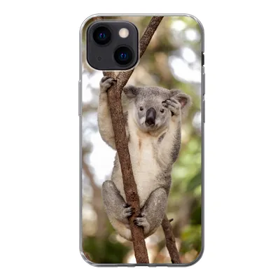 Produktbild von MuchoWow® Handyhülle Schutzhülle Hülle für iPhone 13 mini Koala - Äste - Tier - Kinder - Jungen - Mädchen Silikon Softcase Handy Hülle - Softcase