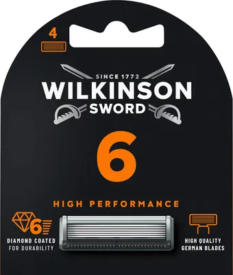 Produktbild von Wilkinson Sword 6 High-Performance Klingen