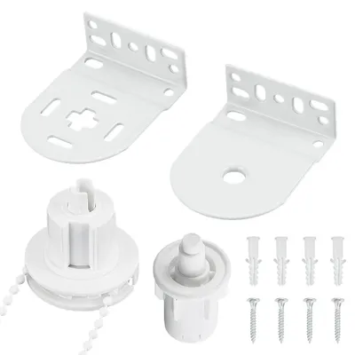 Rollladen-Reparaturset 32 mm, Kupplung, Halterung, Endstopfen