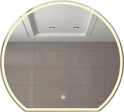 Zdjęcie produktu dla LUSTRO ŁEZKA LED 40x60 M-562 WŁĄCZNIK DOTYKOWY ŁAZIENKOWE Z PODŚWIETLENIEM Lustro wiszące ATOS