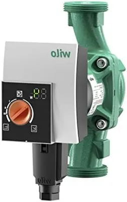 Productafbeelding van Circulatiepomp - Verwarmingspomp Waterpomp - Centrale Verwarming - Energiezuinig - 130 mm - Turquoise groen