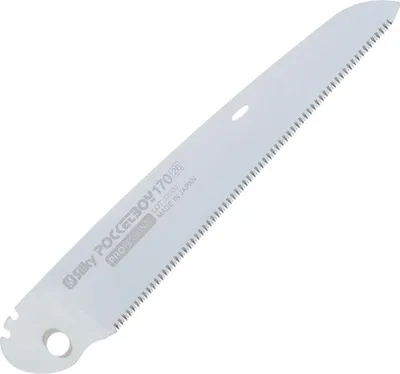 Produktbild von Silky Ersatzblatt für Silky Klappsäge Pocketboy 170mm violett/extra fein | 22 zähne pro zoll  | 26 zähne pro 30 mm | Original Ersatzblatt passend zu allen Pocketboys 170mm.