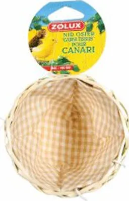 Obrázok produktu pre Prútené hniezdo pre vtáky do klietky 11cm Zolux