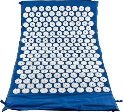 Obrázok produktu pre Akupresúrna podložka s taškou na prenášanie 75 x 44 cm - zmierňuje bolesti chrbta, krku a hlavy, podporuje krvný obeh - masážna podložka na nechty yantra mat