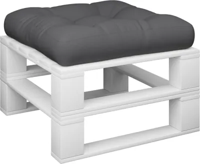 Obrázok produktu pre vidaXL Paletový vankúš Grey 58x58x10 cm Látka