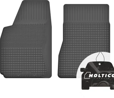 Produktbild von Vorne Gummimatten mit Rand Auto Fußmatten Gummi Automatten Passgenau 2-teilig Set - passend für Honda CR-V III 2006-2012