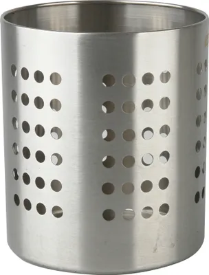 Image de Support pour ustensiles de cuisine, support pour ustensiles de cuisine, acier inoxydable 18/10, Ø 11.5 cm, hauteur : 135 mm