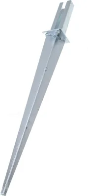 Produktbild von Aqbau® Tuleja wbijana Tuleja wbijana do podwójnych słupków ogrodzeniowych z siatki drucianej 60x40mm