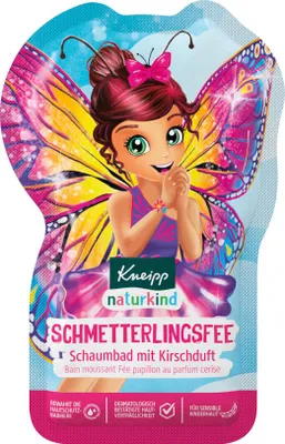 Zdjęcie produktu dla Kneipp Naturkind Butterfly Fairy płyn do kąpieli o zapachu wiśni 40 ml