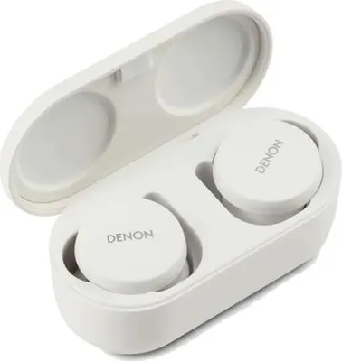Obrázek produktu pro Denon PerL, Bezdrátový, Hovory/hudba, 20 - 20000 Hz, Sluchátka s mikrofonem, Bílá