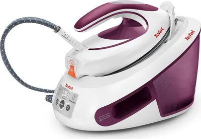 Produktbild von Tefal Express Anti-Calc Dampfbügelstation SV8054, 2800 W, 410 g/min, Durilium Bügelsohle, 6,2 bar, 1,8 l, 120 g/min
