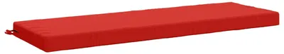 Produktbild von Bankkissen SOEST 100 % Polyester Rot 140 x 50 x 8 cm