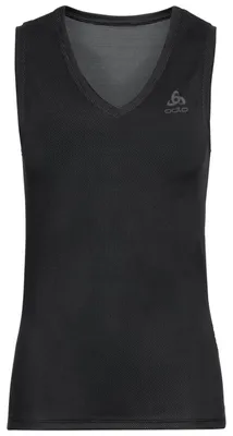 Productafbeelding van Odlo Baselayer V-hals Top F-Dry Light ECO ZWART XL