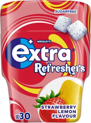 Produktbild von Extra Flasche Erfrischer Erdbeere Zitrone (6x 67gr)