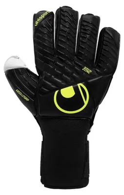 Zdjęcie produktu dla Bramkarne rękawice Uhlsport Fm Absolutgrip Flex Frame Carbon - czarne/fluorescencyjnie żółte, rozmiar: 7