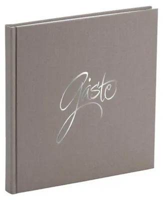 Produktbild von RÖSSLER Gästebuch Forever taupe 21x21cm