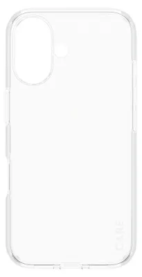 Productafbeelding van CARE Case, vlagshipsmodel, transparante hoes voor iPhone 16