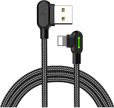 Produktbild von Mcdodo Schnelles Winkelkabel 90 ° Led Blitz 3M