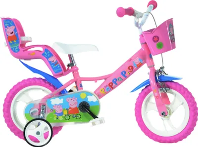 Obrázek produktu pro Dino Bikes Dívčí kolo 12" s příslušenstvím PEPPA PIG