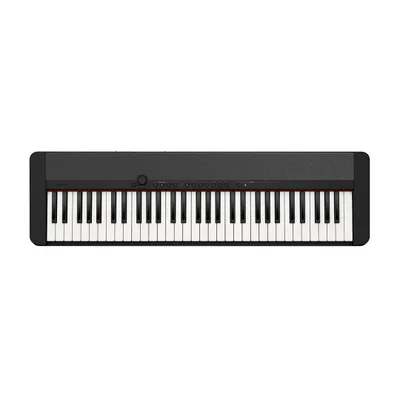 Zdjęcie produktu dla Casio CT-S1 - Syntezator cyfrowy - Czarny - AC - Akumulator - AA - 4,5 kg