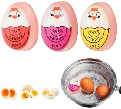 Produktbild von Eieruhr 3 Stücke, Farbwechsel, Kunststoff, für Küche