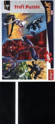 Produktbild von TREFL, Puzzle, Spider-Man, 100 Teile, Pappe, Mehrfarbig, 41 x 27,5 cm, lichtreflektierendes Papier, ab 5 Jahren