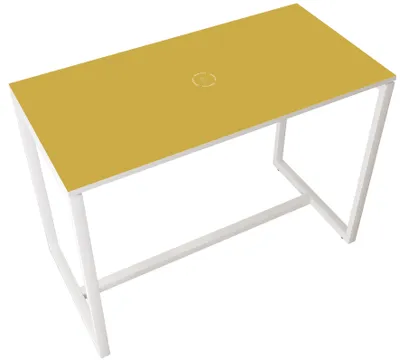 Produktbild von Stehtisch EasyDesk weiß/gelb PAPERFLOW TD150.13.09