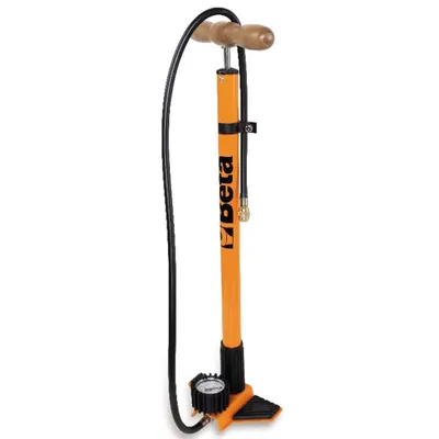 Zdjęcie produktu dla Pompka rowerowa Beta Tools 9597P stalowa pomarańczowa 095970100