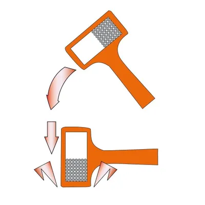 Obrázok produktu pre NEO TOOLS Bezvŕtavé kladivo 840 g, monolitická konštrukcia