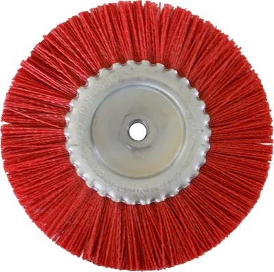 Image de Ø 180 mm brosse circulaire en nylon à M14 filetage