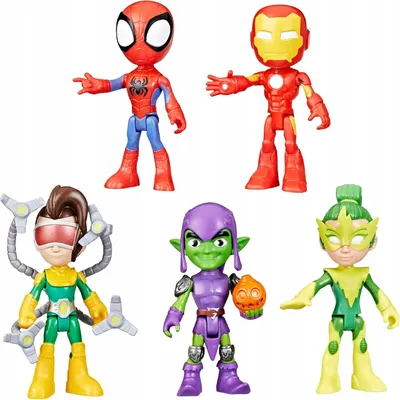Produktbild von Hasbro Spidey und seine erstaunlichen Freunde 5-teiliges Figurenset