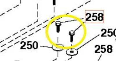 Image de Schraube CTH 224TFI Husqvarna 584953901