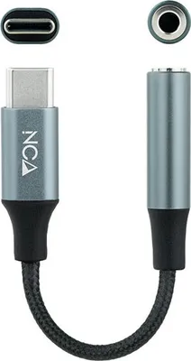 Immagine prodotto di Convertitore USB Tipo-C Nanocable 10.24.1204/ USB Tipo-C maschio - Jack 3,5 femmina