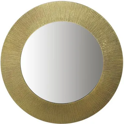 Produktbild von Kaheku Wandspiegel Glowy messing antik 49 Ø  123501298