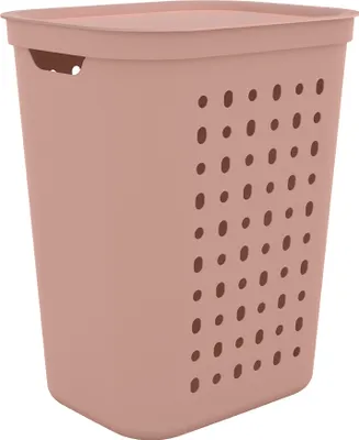 Produktbild von Wäschesammler JONA 55 l, Farbe:Linnea pink ged.
