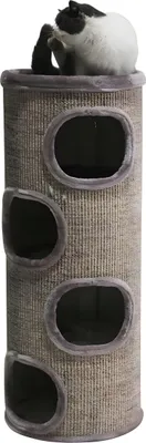 Produktbild von Nobby Kratztonne "REGA III" cappuccino Ø 38 x 98 cm