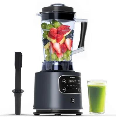 8-in-1 Blender 2000 ml, 1400 W, Touch-LCD, 9 Stufen, Edelstahlmesser