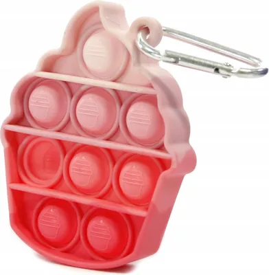 Produktbild von Simple Dimple Schlüsselanhänger - Pop It Fidget Toy - Kleines Antistress Spielzeug 9cm