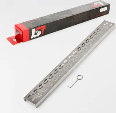 Produktbild von Duschrost Doppelwelle Ablaufabdeckung Abdeckgitter für 700 x 70 mm Duschrinne