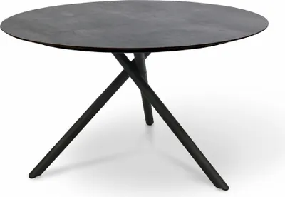 Image de Table de jardin ronde en aluminium