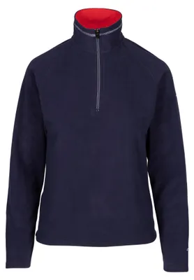 Image de Trespass Damen Skylar Fleece-Top TP3975 (M) (Marineblau/Rot)