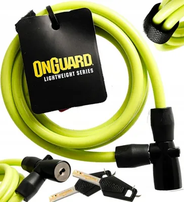 Zdjęcie produktu dla OnGuard ZAPIĘCIE BLOKADA rowerowa 8x150 2xKLUCZYK