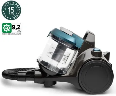 Immagine prodotto di HKoeNIG Bagless Vacuum Cleaner - Triple A - HEPA 12 Filter - 2.5L - Black
