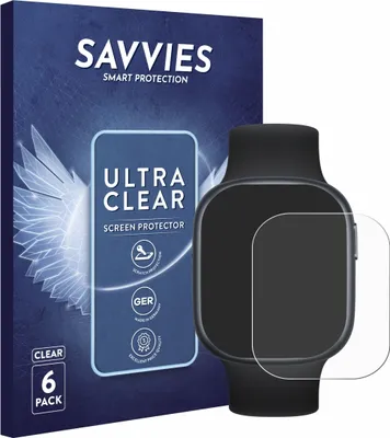 Produktbild von 6x Für Honor Watch 4 Schutzfolie Savvies Displayschutz Display Schutz Folie Klar Transparent