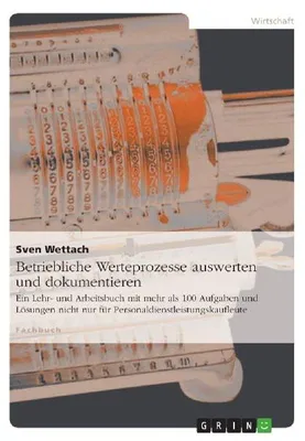 Produktbild von Betriebliche Werteprozesse auswerten und dokumentieren