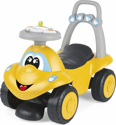 Produktbild von Chicco Classic 00011211400000, 1 Jahr(e), 4 Rad/Räder, Kunststoff, Schwarz, Grau, Gelb, Batterien erforderlich